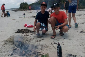 School Trip beach Survival